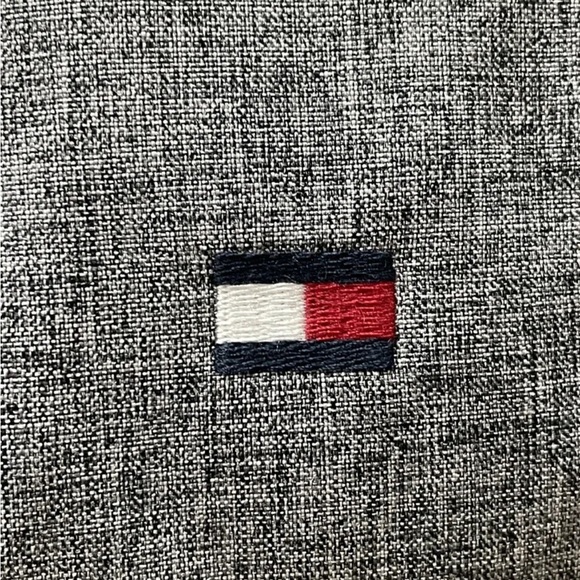 TOMMY HILFIGER Water/Wind Resistant 3 Layer Fabric Jacket Gray Size M New NWT - Picture 9 of 12